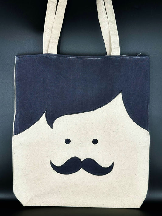 Moustache Tote Bag