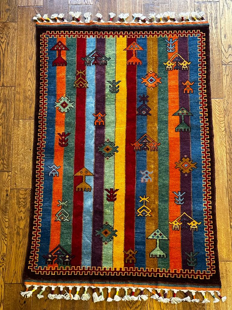 Hand Knotted Wool Anatolian Carpet