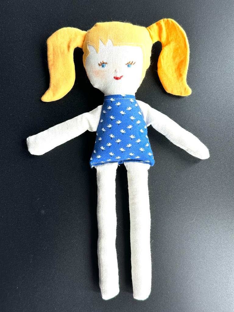 Girls Cross Bag with a Doll Carrier