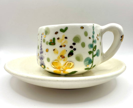 Handmade Ceramic Turkish Coffee/Espresso Mug